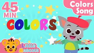 Color Song + Colors Of The Rainbow + more Little Mascots Nursery Rhymes & Kids Songs