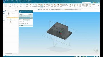 Basic CAD commands | Round | Solid Edge Practice Tutorial For Beginners #002  | Step-by-Step Guide