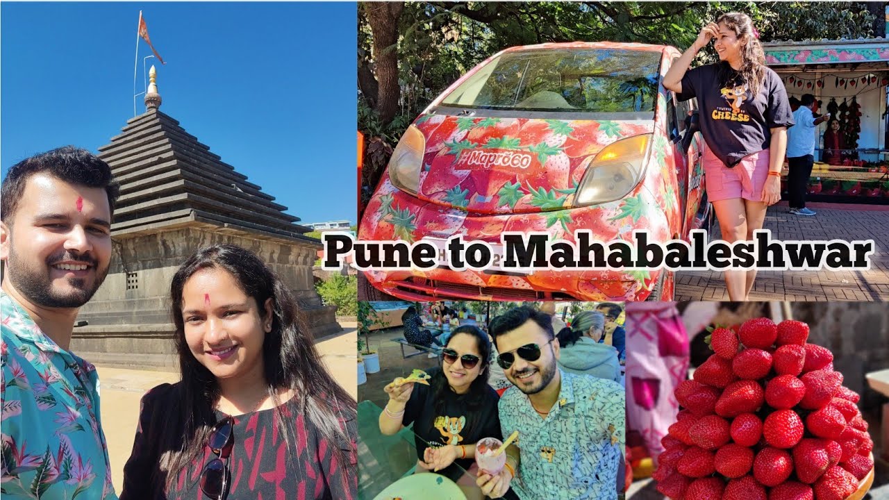 Panchgani trip from PuneMapro GardenCheese FactoryStrawberry