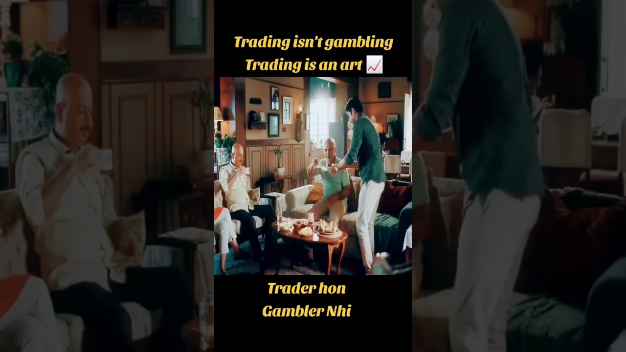 🤑Trader Hoon 😏Gambler Nhi Stock Market Not Easy | 