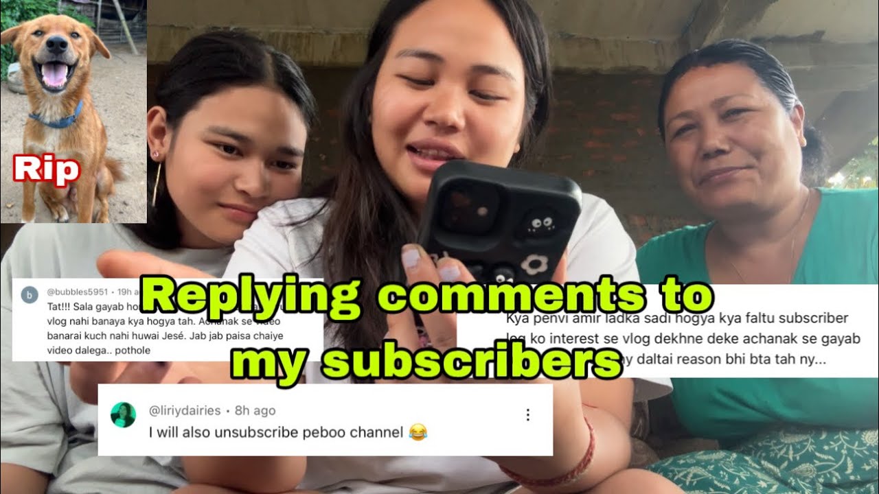 Reply to my subscribers comment why we didn’t upload daily video village vlog Arunachal Pradesh
