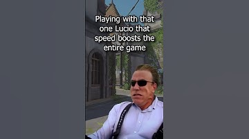 What playing with Lucio feels like #overwatch #overwatch2 #overwatchmemes #memes #meme