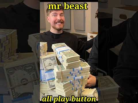 Mr Beast इतन स र PLAY BUTTON द ख कर ह र न रह ज ए ग MrBeast Mrbeast Mrbeastshorts Short 