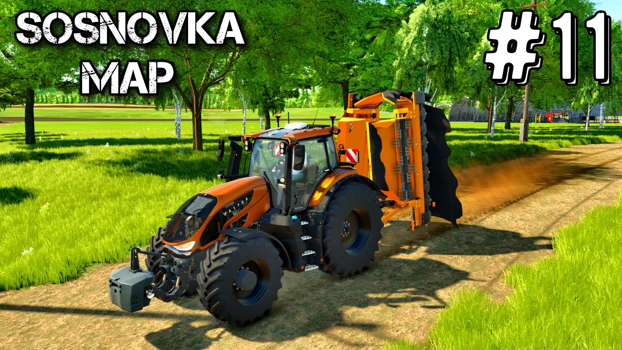 Farming Simulator 25 Карта Сосновка Таймлапс Эпизод #11 Мегаферма fs25 геймплей