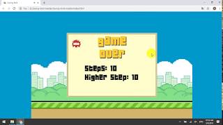Clumsy Bird - HTML5 Clumsy Bird Source Code Game screenshot 1