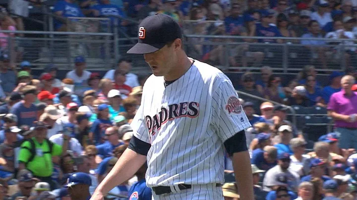 CHC@SD: Clemens strikes out six in 5 1/3 innings