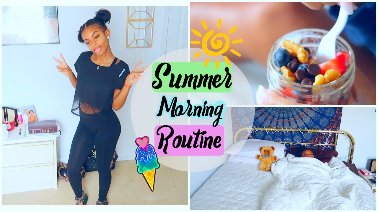 Realistic Summer Morning Routine