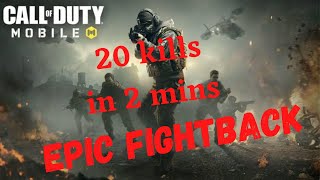 Call Of Duty : Mobile | Free For All | Epic Fightback | With PP19 Bizon