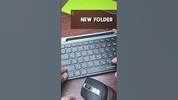 Keyboard Tips (Shift+Ctrl+N - New Folder) #typing