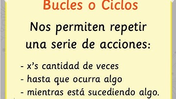 7 Estructuras repetitivas (Bucle While)