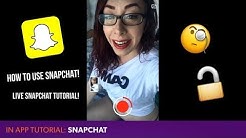 TUTORIAL - How To Use Snapchat! Premium accounts, hands-free snaps, and URLs! - Durasi: 5.27. 