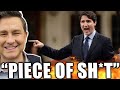 Justin trudeau snaps and stars attacking pierre poilievre