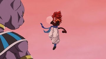 SSJ4 Gogeta vs Beerus
