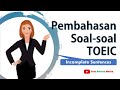 TOEIC || Pembahasan Soal TOEIC || Part 1