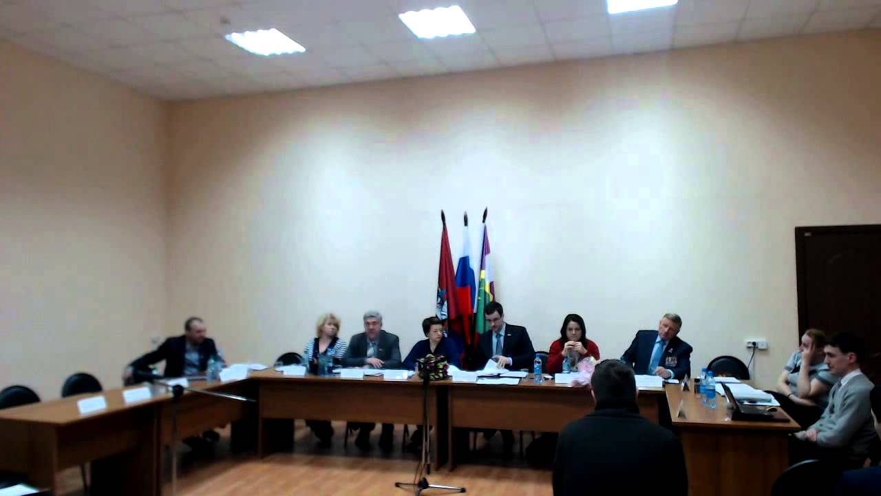 Заседание Совета депутатов Новокосино 12.03.2013 г. (ч.1)