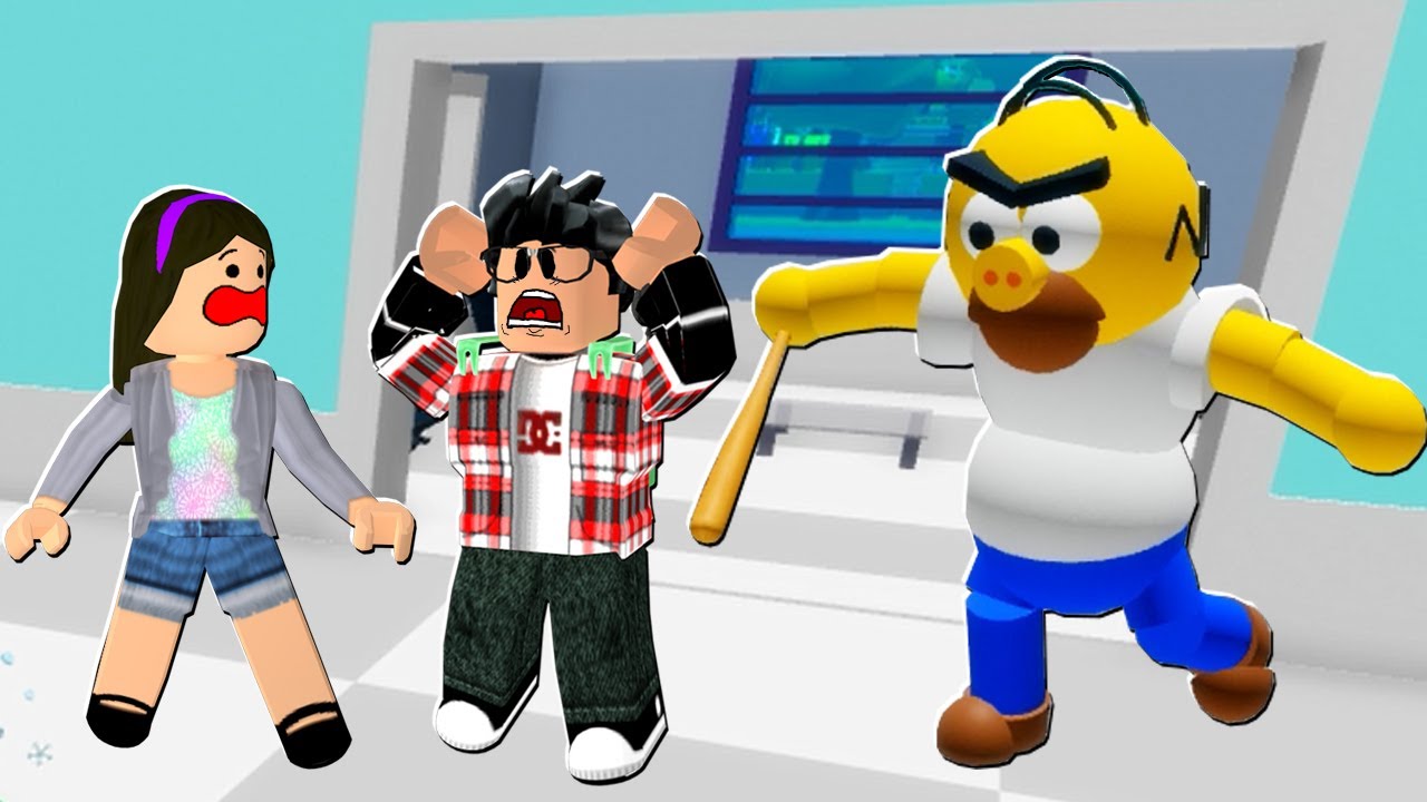 O VELHOTE PIGGYSON NÃO DEIXOU NOVOTE E TIA GRAÇA ESCAPAREM!!! (Roblox - THE PIGGYSONS)