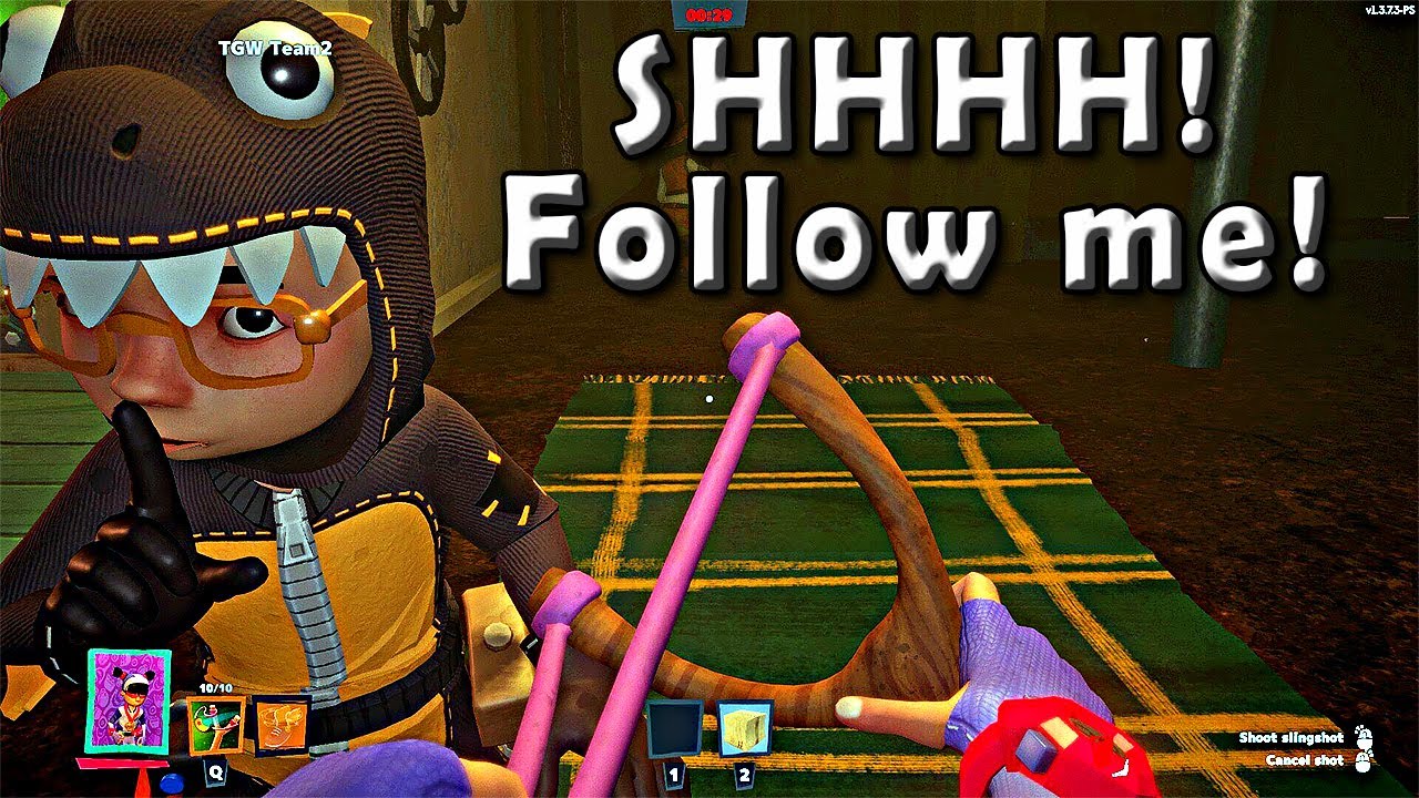 Playing with FRIENDS! 1 HOUR of Funny & Amusing Gameplay *SECRET NEIGHBOR* TGW Team's Stream #3