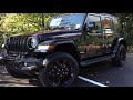 JUST ARRIVED! 2021 Jeep Wrangler Unlimited High Altitude 4X4 in Black