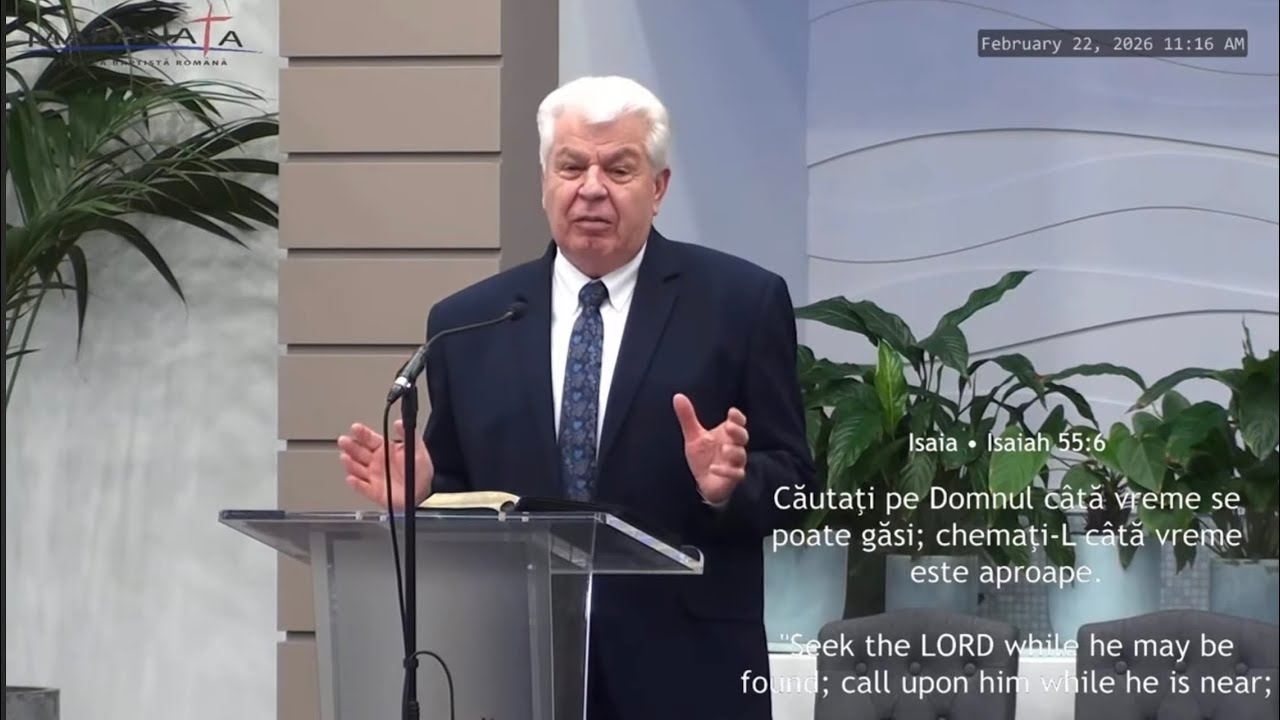 Avem cântări, predici, dar lipsesc lacrimile pocăinței! Busuioc Belciu, Maranata Melbourne Australia