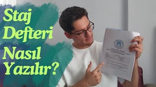 Staj Defteri Nasıl Hazırlanır? | 📙 Adım Adım Anlatım Staj Defteri Nasıl Hazırlanır? | 📙 Adım Adım Anlatım