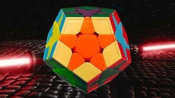 How To Make The 12 Stars Pattern On A Megaminx! #rubikscube #pattern