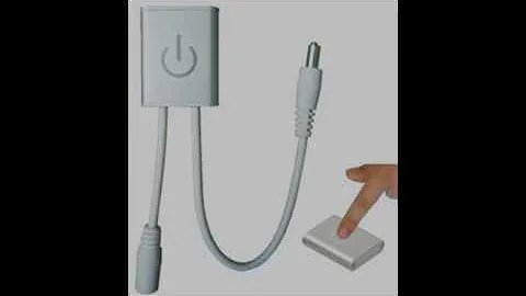 Product #19548-LED Touch Dimmer & Power Switch 12 24VDC 5mm Connector