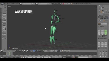 Crudio Motion Capture with Blender and NI mate