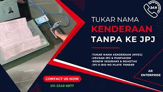 Tukar nama kenderaan tanpa ke JPJ !
