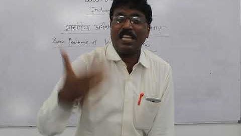 B.Com Sem 5 - Indian Economy (Hindi) : Lecture 10