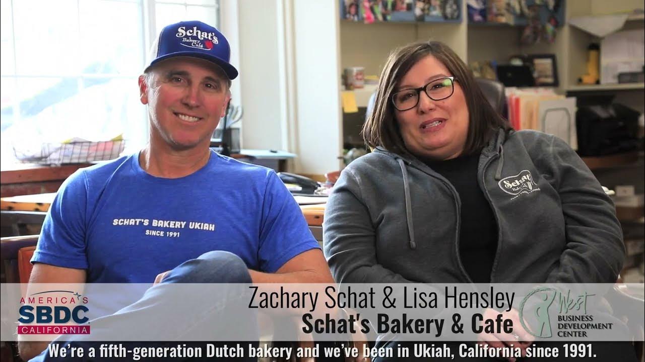 Zachary Schat and Lisa Hensley, Schat's Bakeries and Cafe's Ukiah