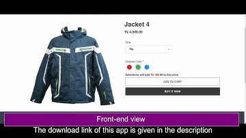 Color Swatch Options | Product Options and Customizer | Shopify App | By SolverCircle