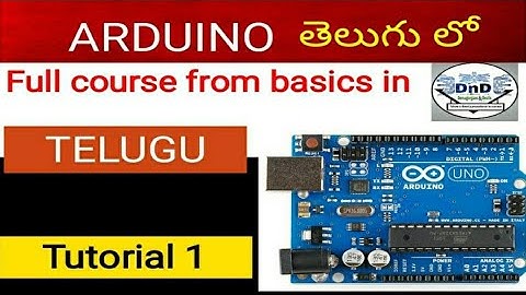 What is arduino in telugu ||Tutorial 1 || introduction to arduino || by tech soldiers