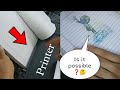 How to print on notebook | without tearing paper | Amazing Trick (only inkjet)