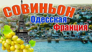 СОВИНЬОН (Одесса) курорт ОБЗОР с высоты ПЛЯЖИ и ОТЕЛИ, интересные места / отдых на Черном море 2021