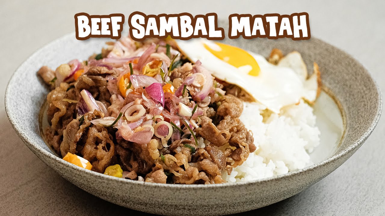 Resep Mudah untuk Sahur: Beef Gyudon Sambal Matah ala Finalis MasterChef Indonesia Season 6 Ade Koerniawan