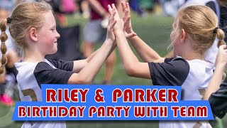 OutDaughtered | Riley And Parker Busby's BIRTHDAY BASH With Their Soccer Squad!!! HEARTMARMING!!!