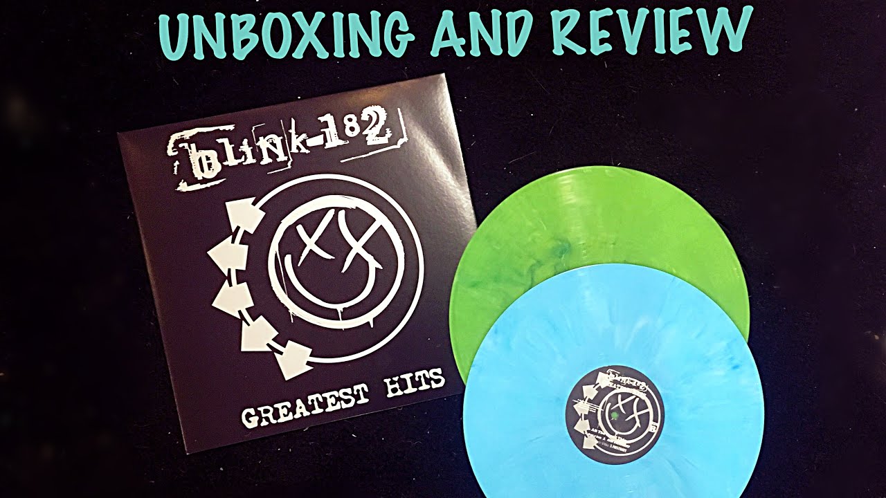 Blink-182 Greatest Hits Vinyl Record LP Unboxing and Review