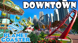 Planet Coaster Career Mode - Fighting Crime Downtown!