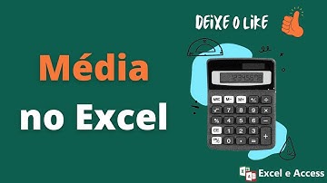 Como calcular Media aritmetica no Excel