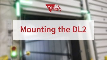Mounting the DL2 Series Integrated Loading Dock Light