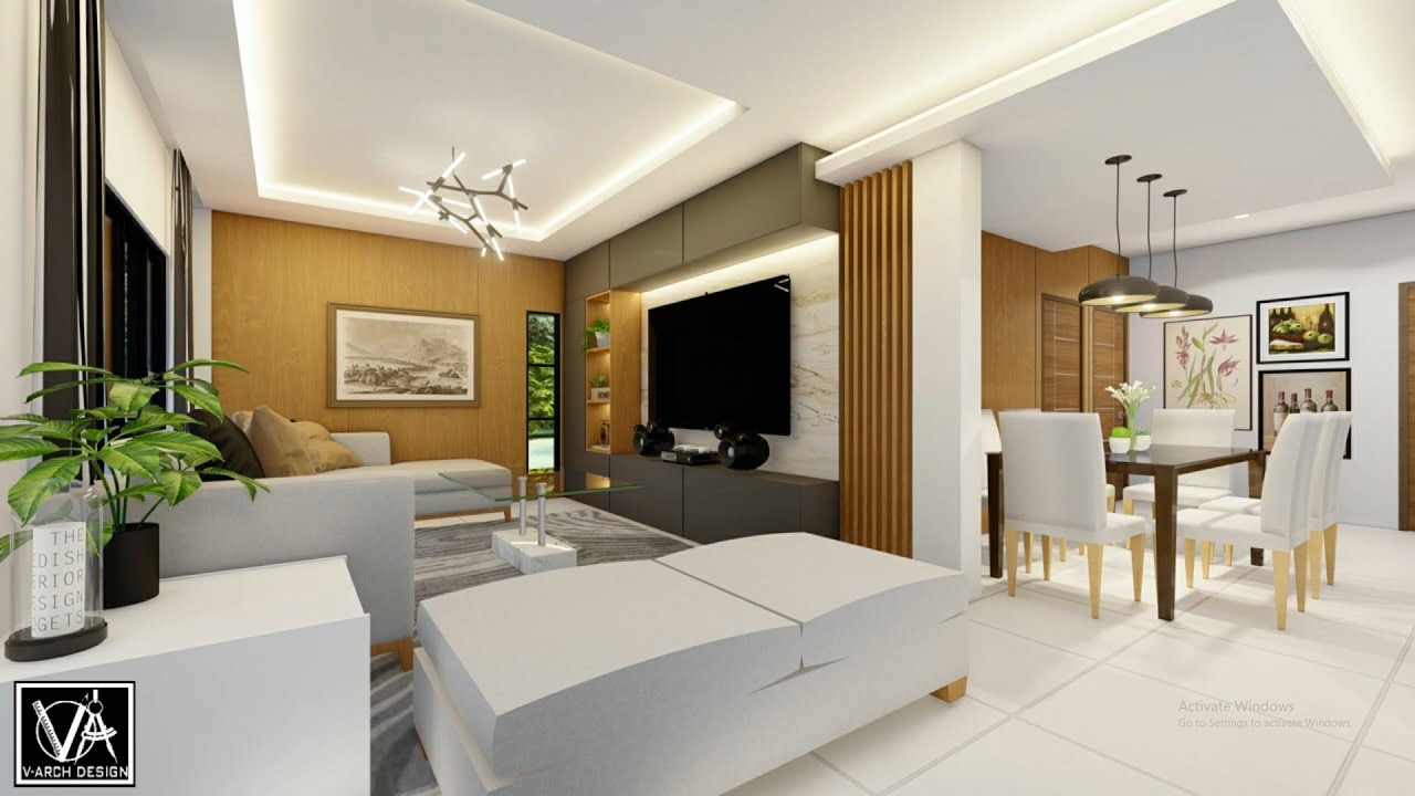 MODERN INTERIOR HOUSE DESIGN 4 BEDROOM(120 SQM)