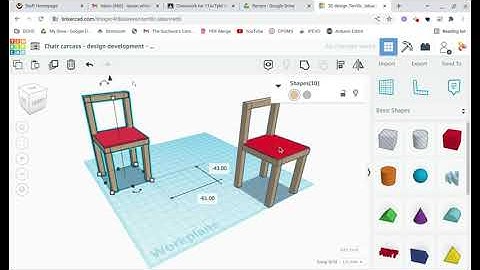 GCSE Design Technology design development small changes TinkerCAD