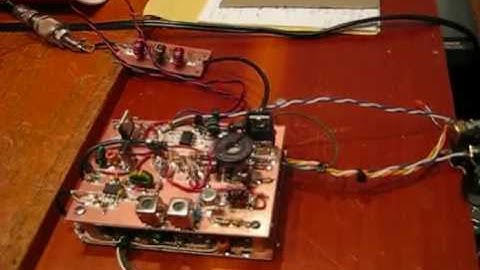 40M MMIC Based QRP CW Transceiver Info & Details