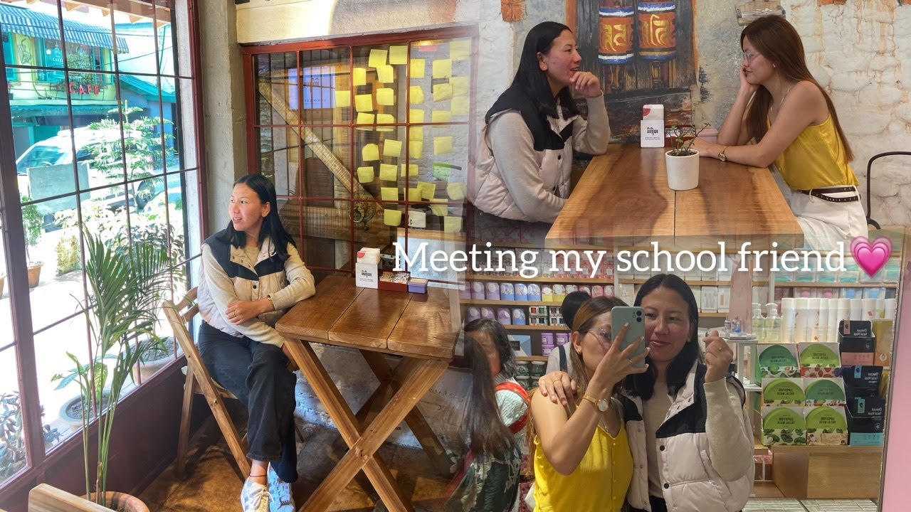 Catching up with my school friend 💛 | - YouTube