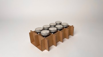 How to fold our 8-Pack Open Style Shipping Insert