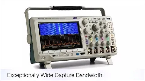 MDO3000 Exceptionally Wide Capture Bandwidth