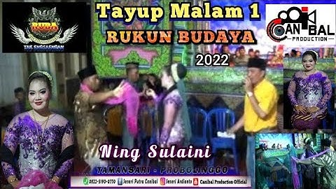 Tayup Malam (part 1) -  Rukun Budaya Bersama Sinden Ning Sulaini live kediaman P.jumadi / ibu Nanik.