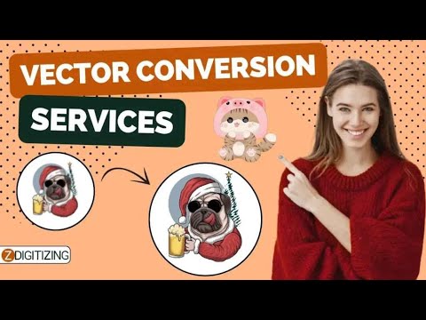 Vector Conversion Services To Achieve  Bulk Vector Graphic Needs || ZDigitizing