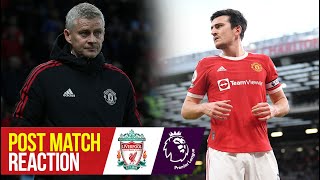 Solskjaer \& Maguire react to Liverpool loss | Manchester United 0-5 Liverpool | Post Match Reaction