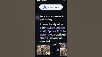 Spikes: AI-Powered Video Editor for Captivating Short Clips